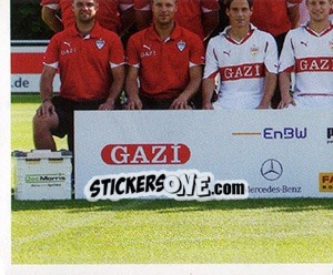Sticker Mannschaft (Puzzle) - Vfb Stuttgart 2010-2011 n. 5 - Panini
