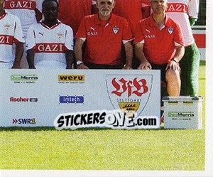 Sticker Mannschaft (Puzzle) - Vfb Stuttgart 2010-2011 - Panini