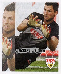 Sticker Alexander Stolz - Vfb Stuttgart 2010-2011 - Panini