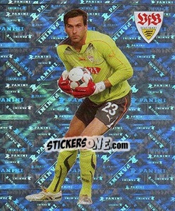 Sticker Marc Ziegler (Glitzer) - Vfb Stuttgart 2010-2011 - Panini