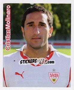 Sticker Cristian Molinaro - Vfb Stuttgart 2010-2011 - Panini