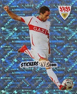 Sticker Cristian Molinaro (Glitzer) - Vfb Stuttgart 2010-2011 - Panini