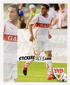 Sticker Cristian Molinaro - Vfb Stuttgart 2010-2011 - Panini