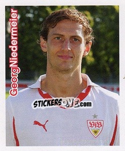 Figurina Georg Niedermeier - Vfb Stuttgart 2010-2011 - Panini