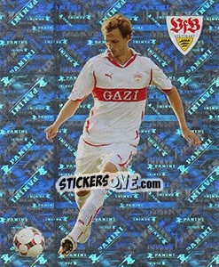 Figurina Georg Niedermeier (Glitzer) - Vfb Stuttgart 2010-2011 - Panini