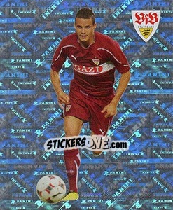 Figurina Philipp Degen (Glitzer) - Vfb Stuttgart 2010-2011 - Panini