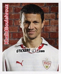 Sticker Khalid Boulahrouz - Vfb Stuttgart 2010-2011 - Panini