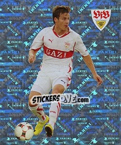 Figurina Stefano Celozzi (Glitzer) - Vfb Stuttgart 2010-2011 - Panini