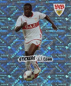 Sticker Arthur Boka (Glitzer) - Vfb Stuttgart 2010-2011 - Panini