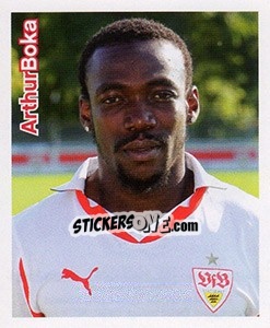 Sticker Arthur Boka - Vfb Stuttgart 2010-2011 - Panini