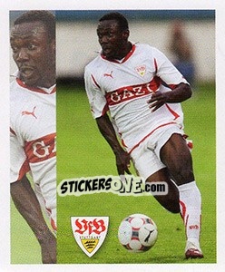 Sticker Arthur Boka - Vfb Stuttgart 2010-2011 - Panini