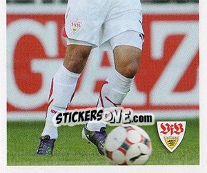 Figurina Timo Gebhart (Puzzle) - Vfb Stuttgart 2010-2011 - Panini