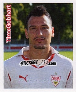 Sticker Timo Gebhart - Vfb Stuttgart 2010-2011 - Panini