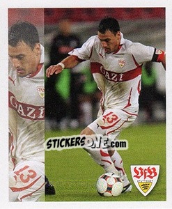 Figurina Timo Gebhart - Vfb Stuttgart 2010-2011 - Panini