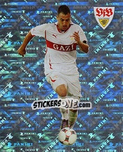 Figurina Timo Gebhart (Glitzer) - Vfb Stuttgart 2010-2011 - Panini