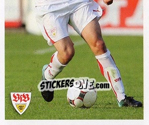 Sticker Christian Träsch (Puzzle) - Vfb Stuttgart 2010-2011 - Panini