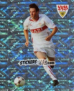 Figurina Christian Träsch (Glitzer) - Vfb Stuttgart 2010-2011 - Panini