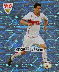 Sticker Zdravko Kuzmanovic (Glitzer) - Vfb Stuttgart 2010-2011 - Panini