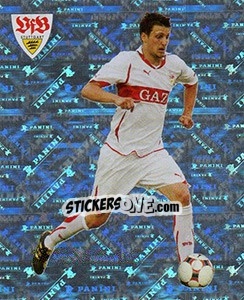 Figurina Zdravko Kuzmanovic (Glitzer) - Vfb Stuttgart 2010-2011 - Panini