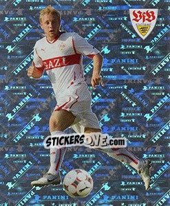 Sticker Patrick Funk (Glitzer) - Vfb Stuttgart 2010-2011 - Panini