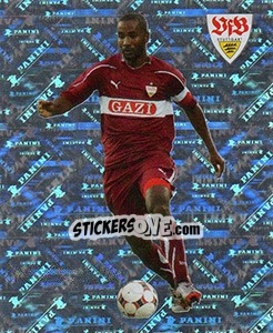 Cromo Cacau (Glitzer) - Vfb Stuttgart 2010-2011 - Panini