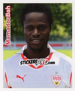 Sticker Mamadou Bah - Vfb Stuttgart 2010-2011 - Panini