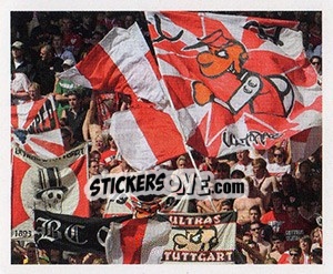 Sticker Fankurve - Vfb Stuttgart 2010-2011 n. 120 - Panini