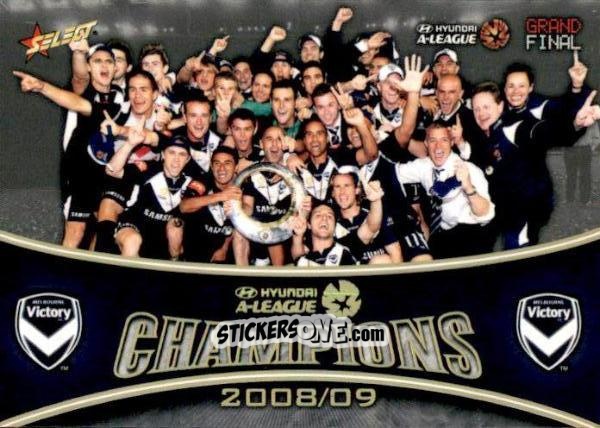 Cromo Melbourne Victory - 2008/09 Champions