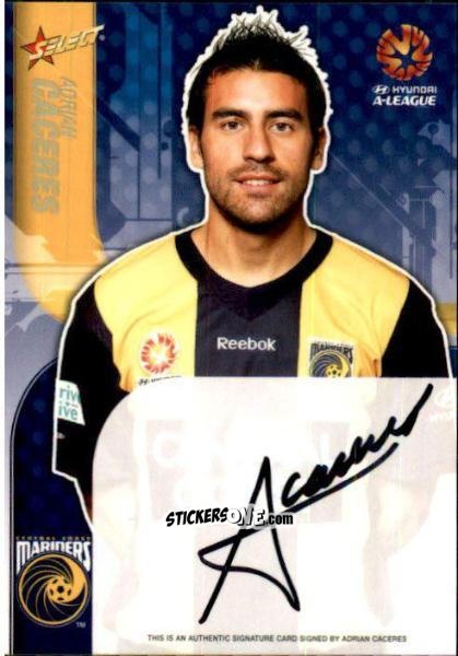 Cromo Adrian Caceres