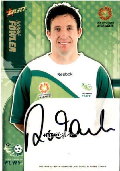 Cromo Robbie Fowler - Hyundai A-League 2009-2010 n. SC7 - Select