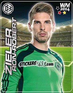 Sticker Ron-Robert Zieler - Stars WM 2014 n. 5 - Ferrero