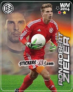 Sticker Ron-Robert Zieler - Stars WM 2014 n. 6 - Ferrero