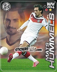 Sticker Mats Hummels - Stars WM 2014 - Ferrero