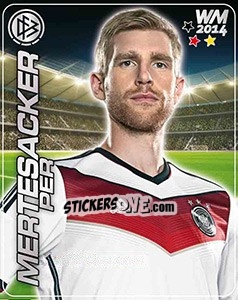 Sticker Per Mertesacker - Stars WM 2014 - Ferrero