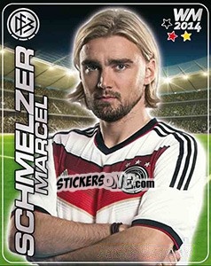 Sticker Marcel Schmelzer - Stars WM 2014 n. 17 - Ferrero