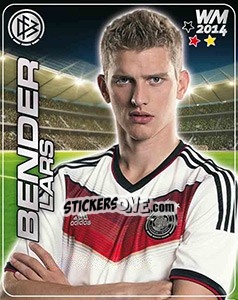 Sticker Lars Bender - Stars WM 2014 n. 19 - Ferrero