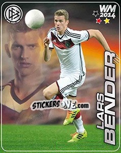 Sticker Lars Bender - Stars WM 2014 n. 20 - Ferrero