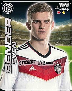 Sticker Sven Bender - Stars WM 2014 n. 21 - Ferrero