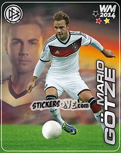 Sticker Mario Götze - Stars WM 2014 n. 26 - Ferrero