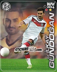 Cromo Ilkay Gündogan - Stars WM 2014 - Ferrero