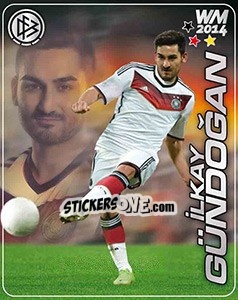Sticker Ilkay Gündogan - Stars WM 2014 n. 28 - Ferrero