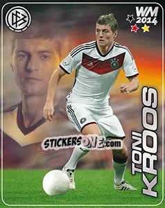 Sticker Toni Kroos - Stars WM 2014 n. 30 - Ferrero