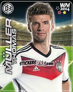 Sticker Thomas Müller - Stars WM 2014 n. 32 - Ferrero