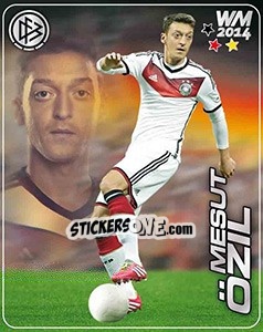 Sticker Mesut Özil - Stars WM 2014 n. 34 - Ferrero