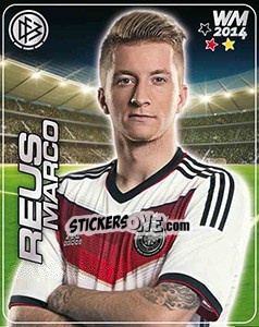 Sticker Marco Reus - Stars WM 2014 n. 38 - Ferrero