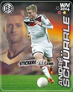 Sticker Andre Schürle - Stars WM 2014 - Ferrero
