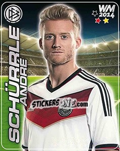 Sticker Andre Schürle - Stars WM 2014 n. 42 - Ferrero