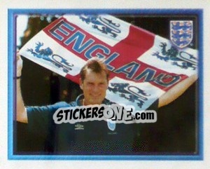 Sticker Glenn Hoddle (Coach) - England 1998 n. 3 - Merlin