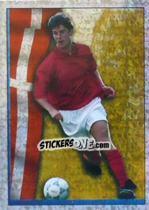 Sticker Brian Laudrup (Player to Watch) - England 1998 n. 209 - Merlin