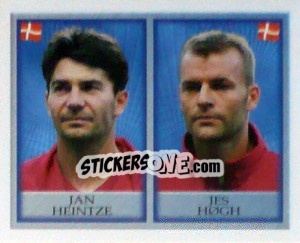 Sticker Jan Heintze / Jes Høgh - England 1998 n. 219 - Merlin